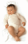 Babybody aus Oeko-Frottee Babybody aus Oeko-Frottee
